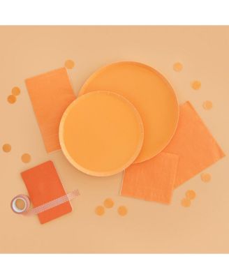 Solid Shade Colors, Paper Party Dinner Plates, Set of 8