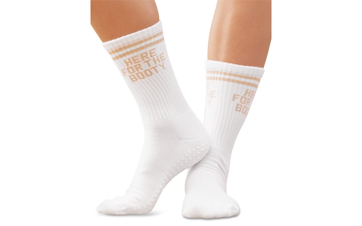 Souls. Here For The Booty Grip Socks