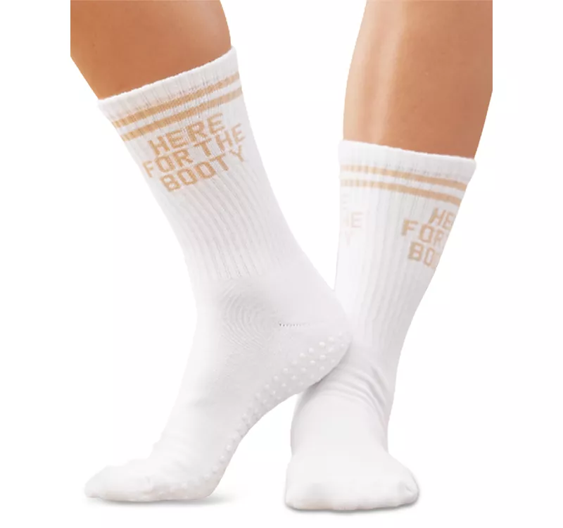 Souls. Here For The Booty Grip Socks