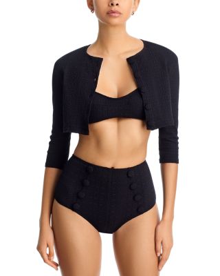 Cropped Cover-Up Cardigan