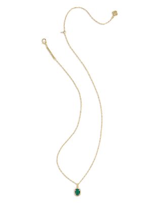 Daphne Pav&eacute; & Stone Pendant Necklace, 16-19" 