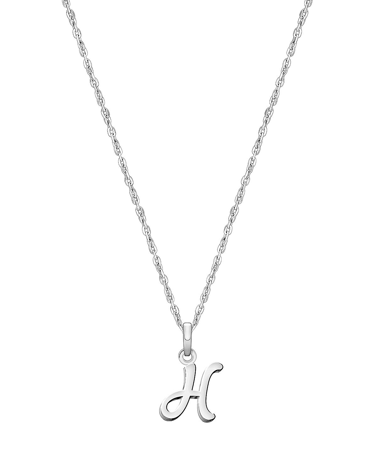Tiny Blessings Girls' Sterling Silver Initial 13-14 Necklace - Children