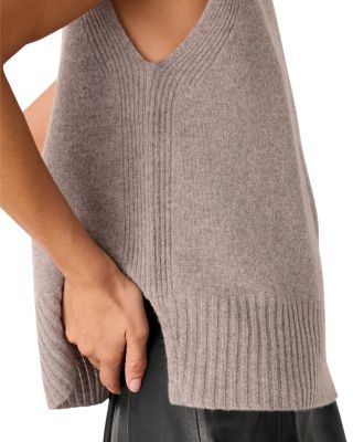 Sleeveless Wool Top