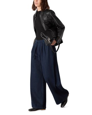 Pleated Wide Leg Pants