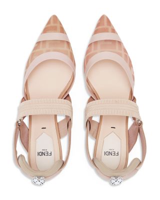 Women's Colibrì Mesh Mid Heel Slingbacks