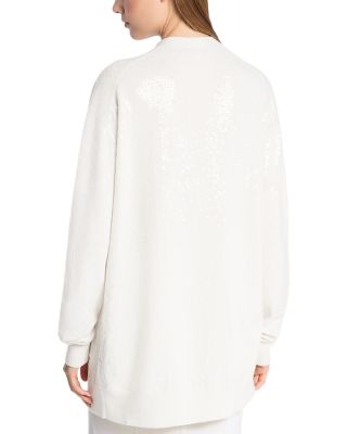 Sequin Cashmere Cardigan