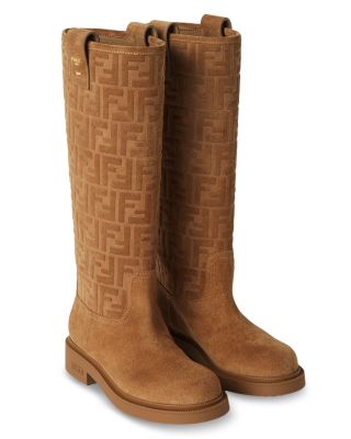 Women's Fendi Filo Suede Boots