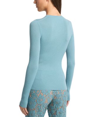 Cashmere Hutton Rib Top  