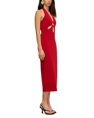 Vinna Halter Midi Dress
