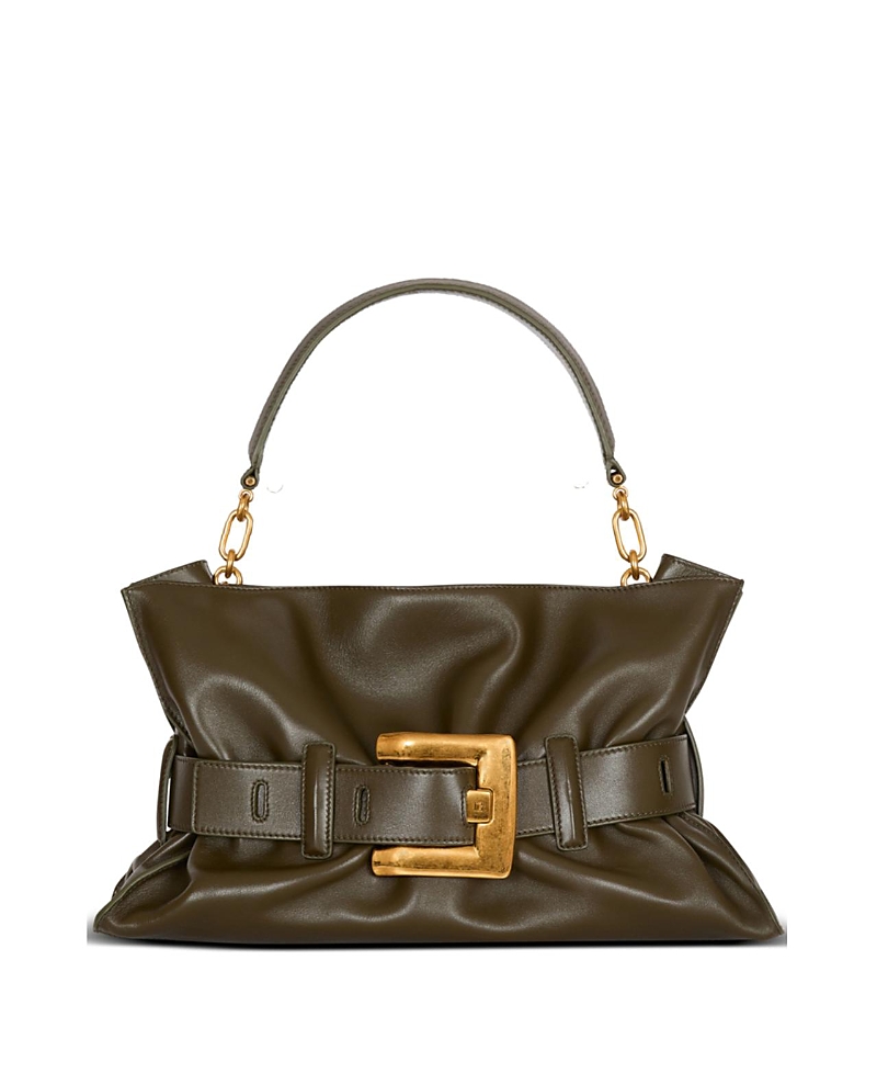 Balmain Medium Anthem Bag in Calfskin Leather