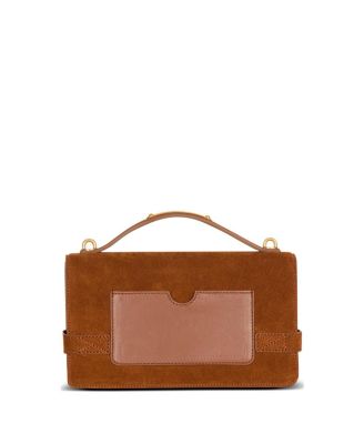 Suede B-Buzz Shoulder 24 Bag