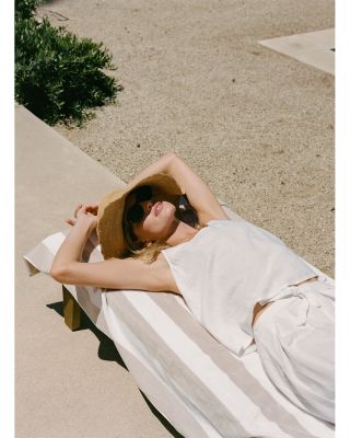 Linen Blend Pajama Tops & Bottoms Collection