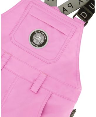 Girls' Solid Play Overall Snow Bib - Little Kid