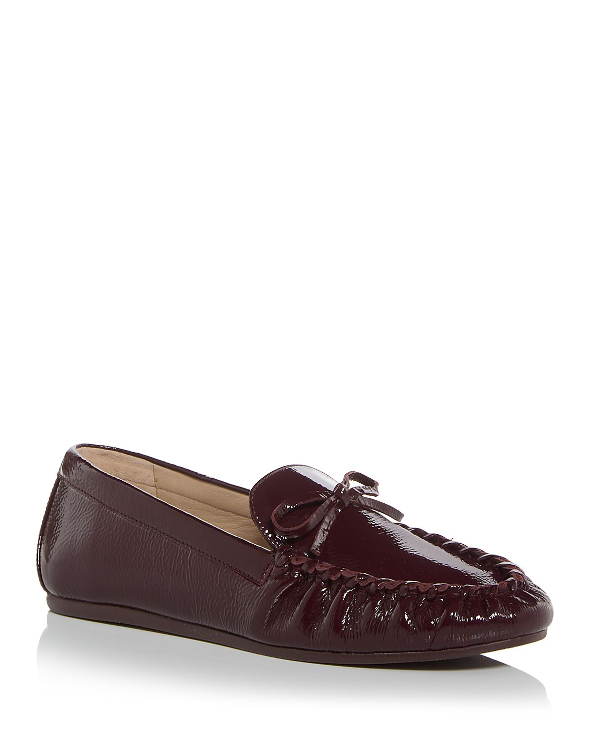 Stuart Weitzman Women's Britt Bow Loafer Flats