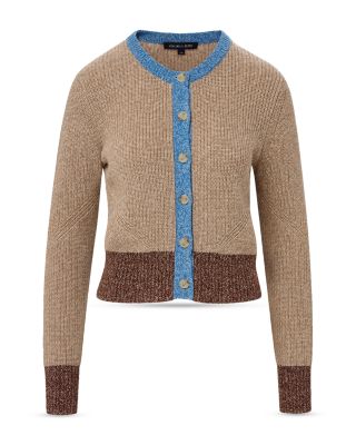 Ibra Crewneck Cardigan Sweater