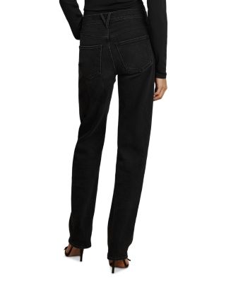 Harley High Rise Arc Jeans in Washed Onyx