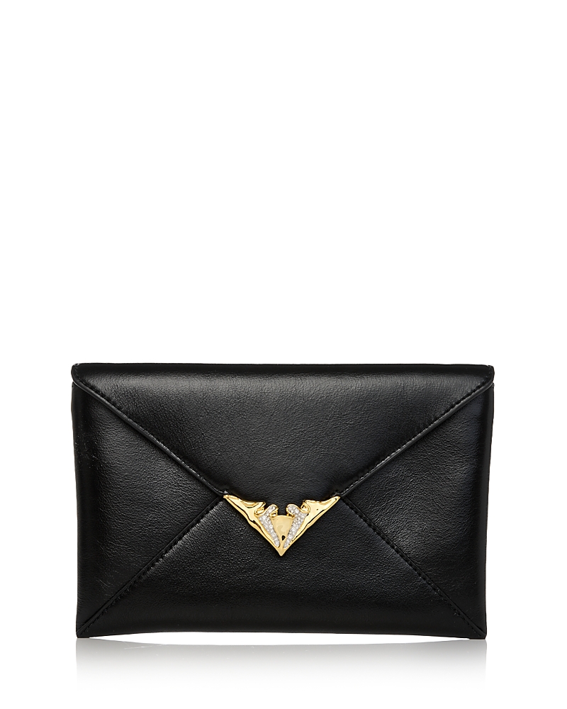 Alexis Bittar Leather Envelope Clutch
