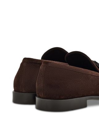 Men&#39;s Foster Suede Buckle Loafers