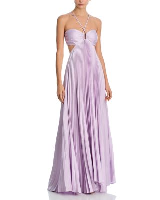 Moira Cutout Halter Dress