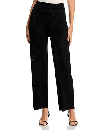 Metallic Knit Pants
