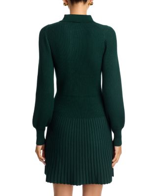 Long Sleeve Sweater Knit Dress