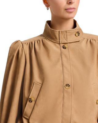 Leon Faux Leather Jacket