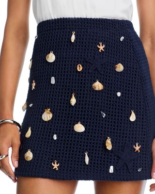 Treasure Crochet Mini Skirt - Exclusive