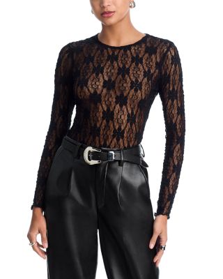 Lace Long Sleeved Tee - Exclusive