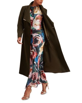 Rosell Wool Blend Wrap Coat