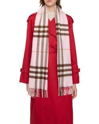 Check Cashmere Scarf