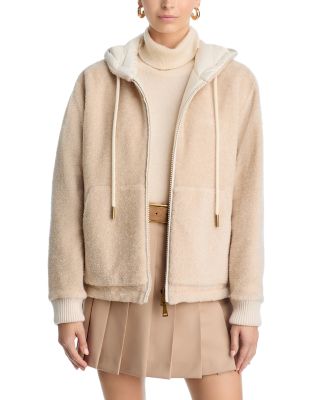 Zip Up Hooded Cardigan