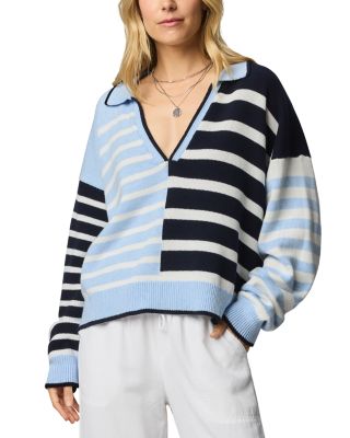 Arden Striped Polo Sweater