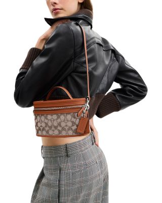 Crystal Signature Jacquard Trail Bag 