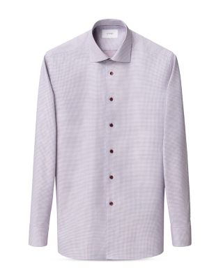 Contemporary Fit Check Twill Shirt