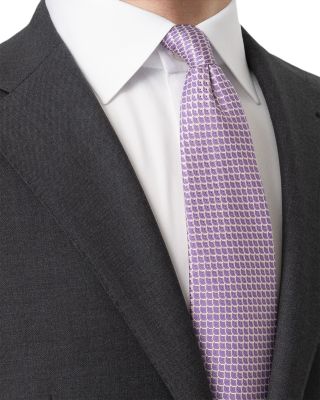 Geometric Silk Tie