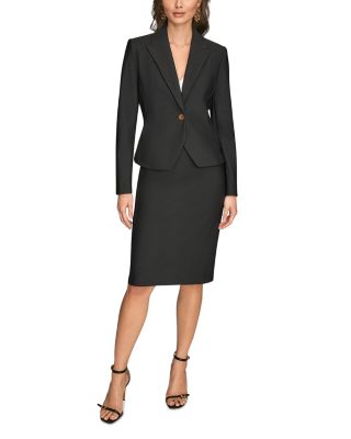 Peplum Turtleneck Blazer Jacket