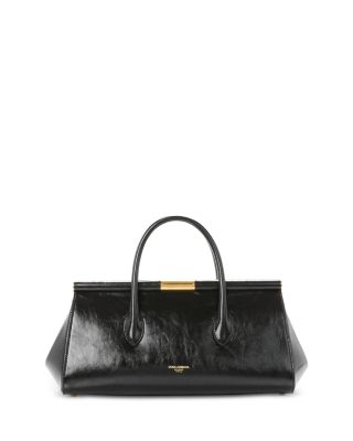 Leather Top Handle Bag