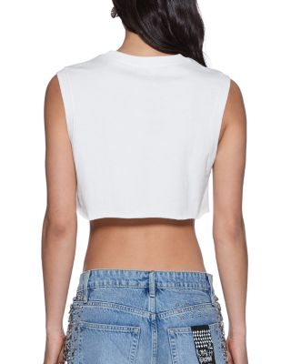 Labels Crop Tank