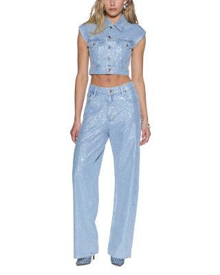 Trucker Vest High Rollers & High Rollers Empire Jeans in Denim