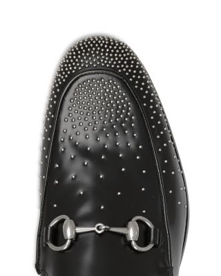 Men's Artic Leather Studded Loafers