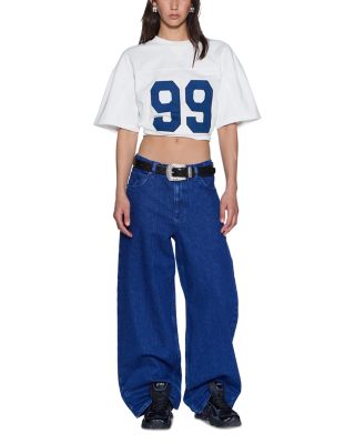 99 Jersey Boyfriend Short Sleeve Tee