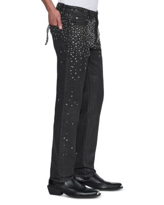 Chitch Backstage Slim Fit Jeans in Black Metalik