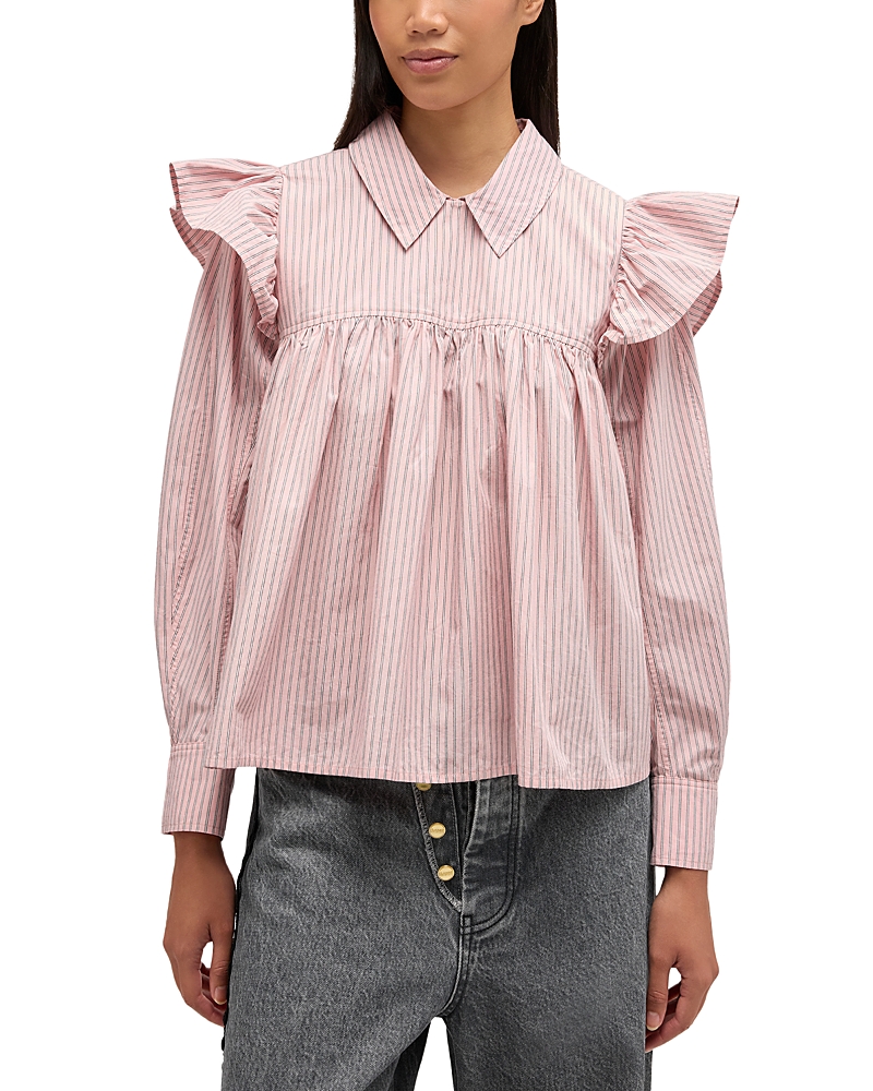 Ganni Frill Top