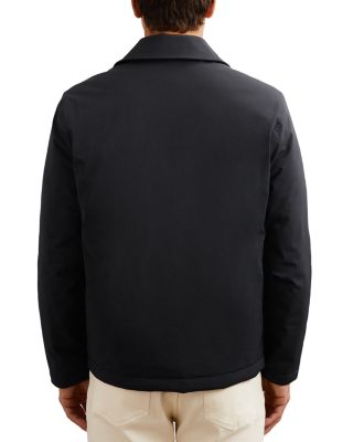 Parker Long Sleeve Nylon Patch Pocket Overshirt