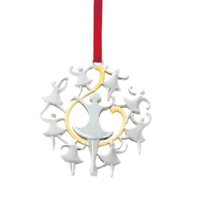 12 Days of Christmas Ornament - 9 Ladies Dancing