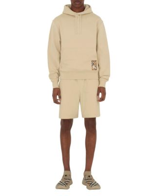  Check Label Cotton Shorts