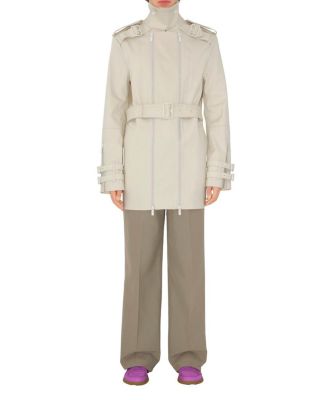 Bonded Cotton Trench Jacket