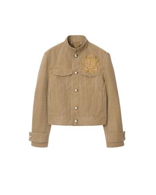 B Crest Cotton Jacket