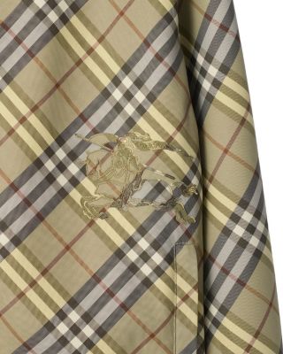 Reversible Check Hooded Jacket