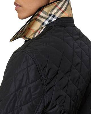 Quilted Nylon Barn Jacket